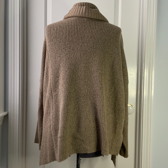 Faded Glory Side Zip Cowl Neck Poncho Sweater NWOT - Picture 8 of 10